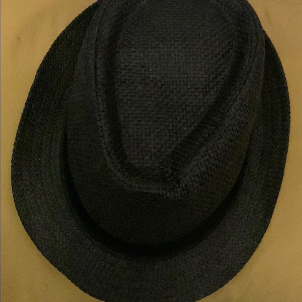 Solid Straw Jazz Fedora - image 2